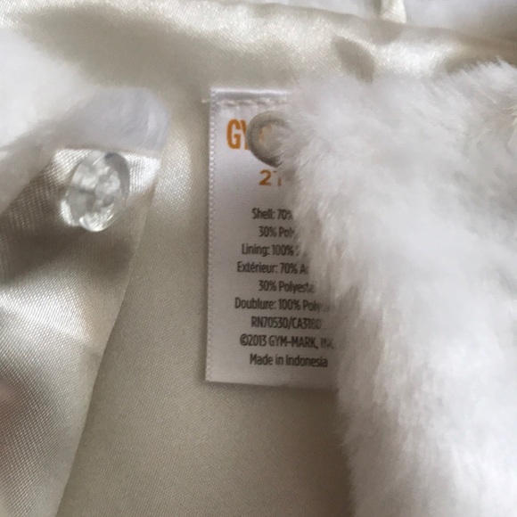 Gymboree faux fur coat - Picture 5 of 8